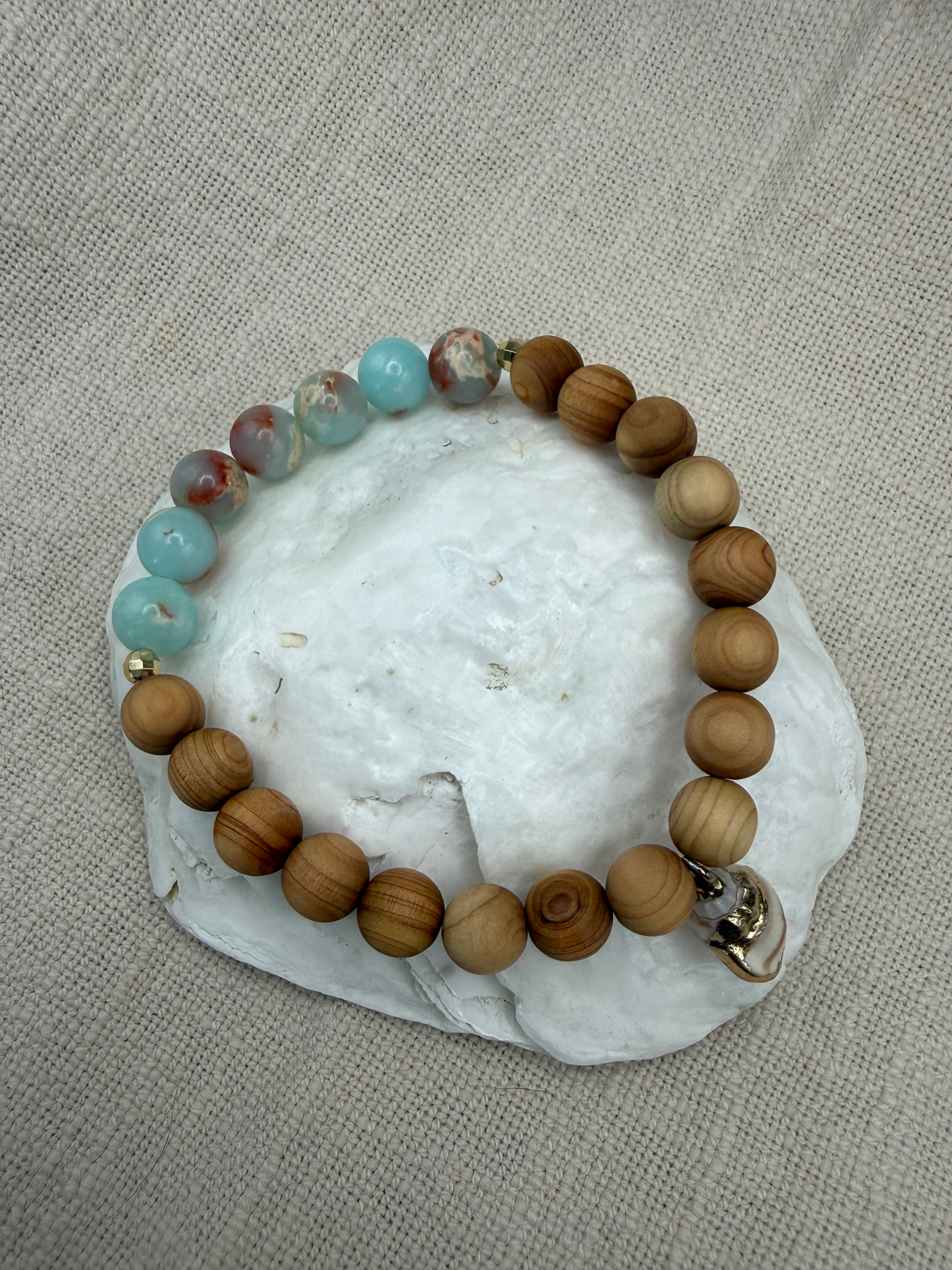 Blue Jasper & Sandalwood