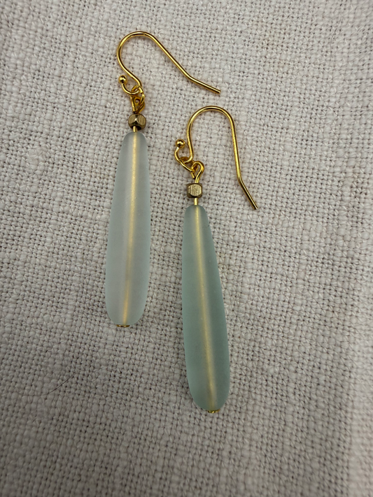 Frosted Glass & Brass